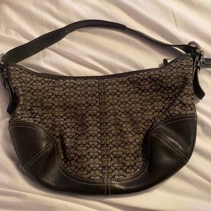 Monogram coach bag